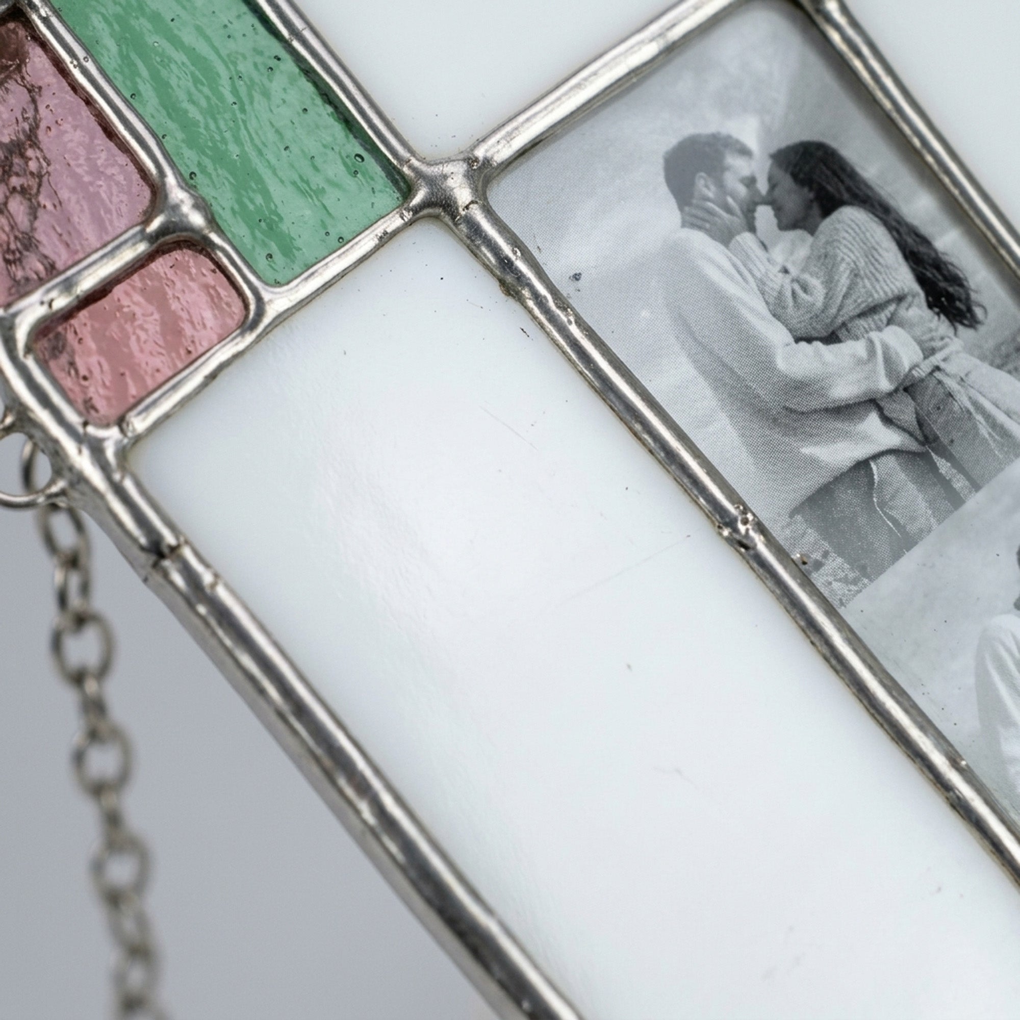 Custom Stained Glass Photo Booth Strip Frame