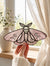 Stained Glass Butterfly Halloween Suncatcher