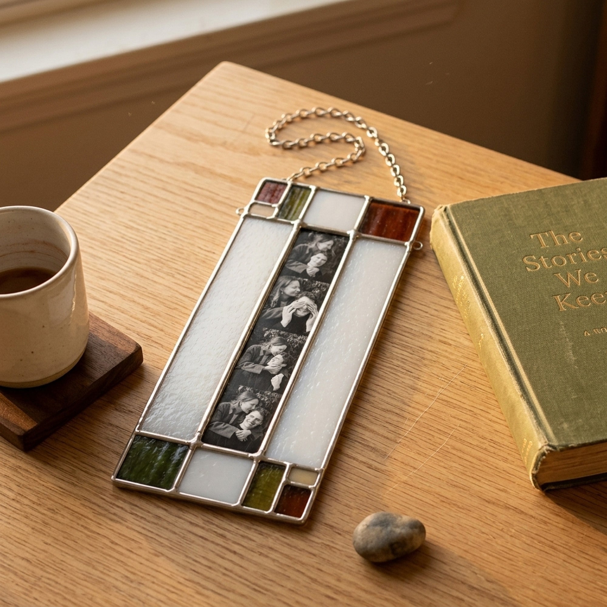 Custom Stained Glass Photo Booth Strip Frame