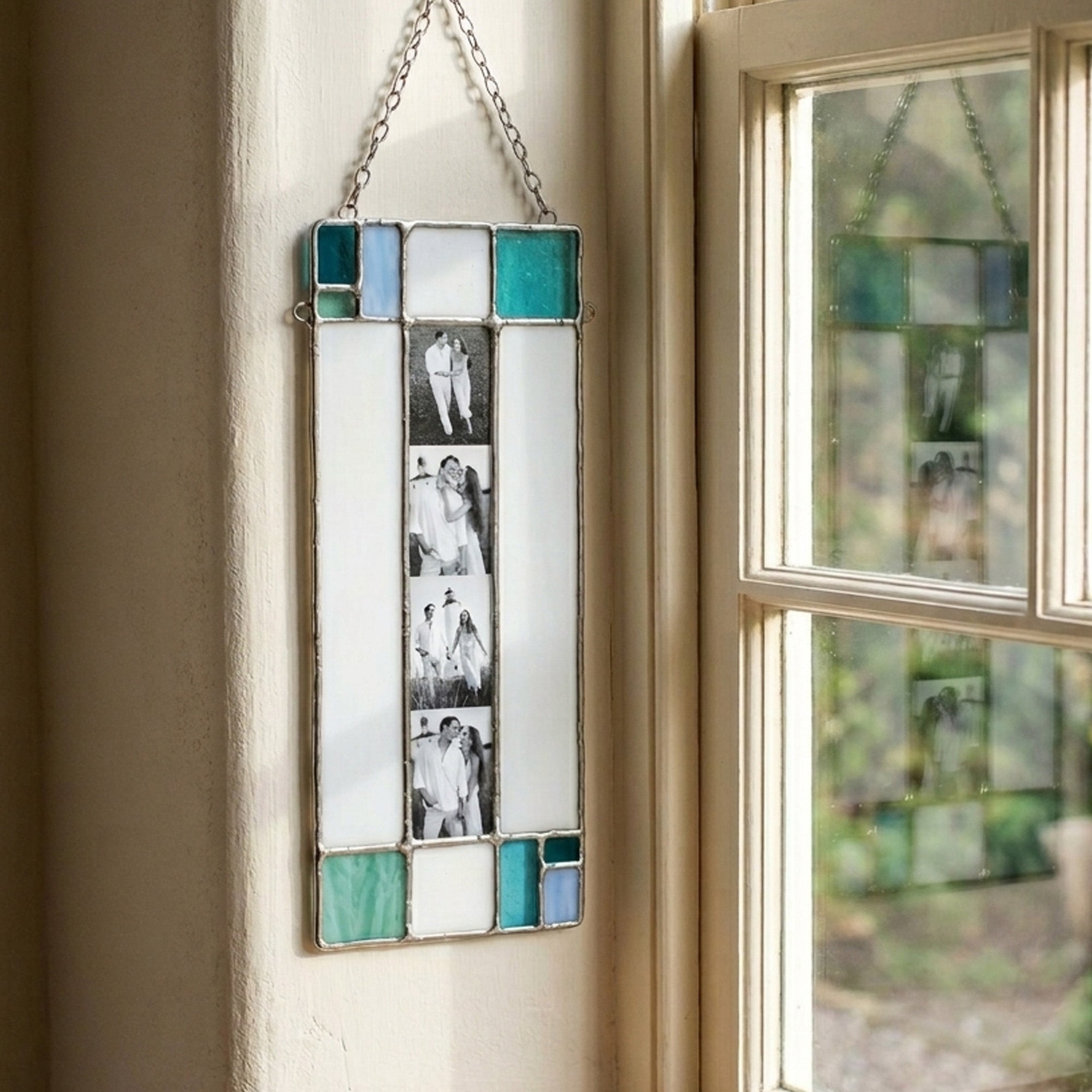Custom Stained Glass Photo Booth Strip Frame