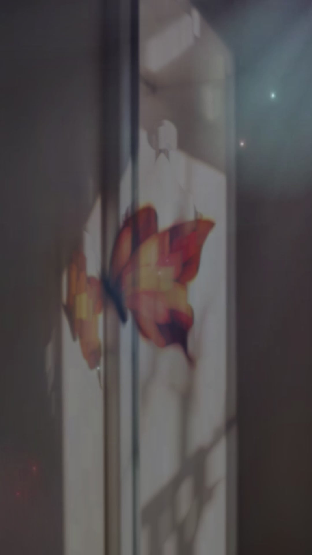 Stained Glass Butterfly Suncatcher